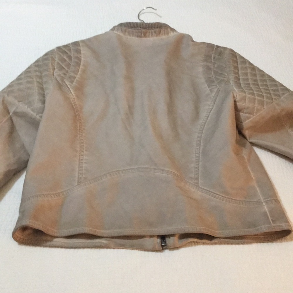 Anthropologie distressed leather jacket - Picture 3 of 4